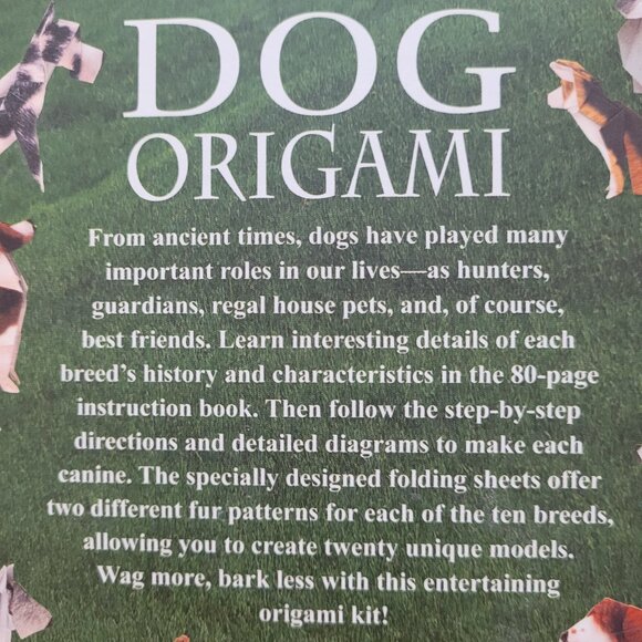 Dog Origami Craft Kit - Picture 5 of 11